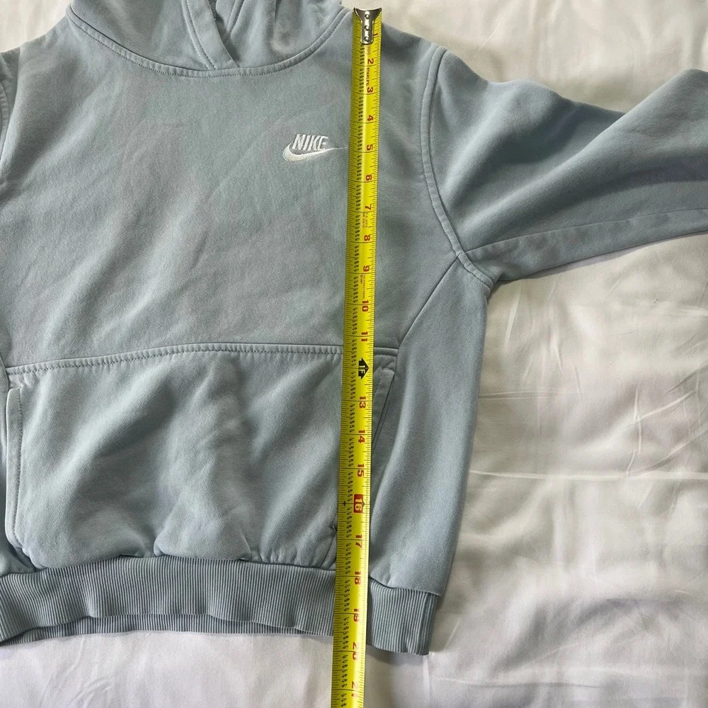 Nike Sportswear Phoenix Fleece Pullover Hoodie Light Blue Mens Medium‎